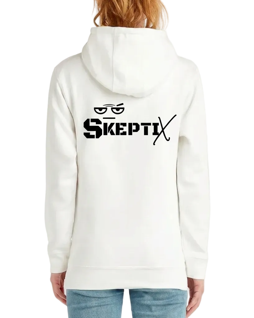 SKEPTIX Signature Hoodie - White Edition