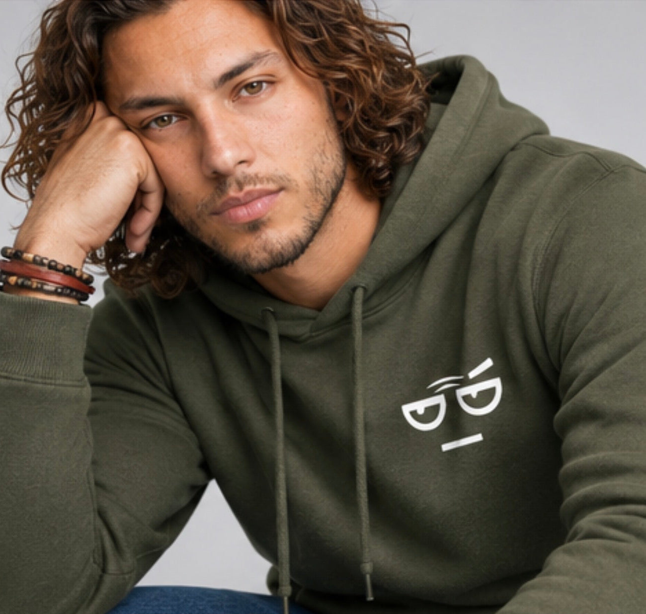 SKEPTIX Signature Hoodie - Olive Edition