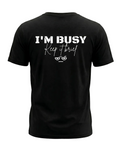 SKEPTIX I'm Busy Tee - Black