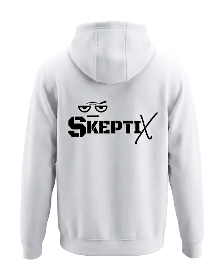 SKEPTIX Signature Hoodie - White Edition