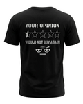 SKEPTIX Opinion Review Tee - Black