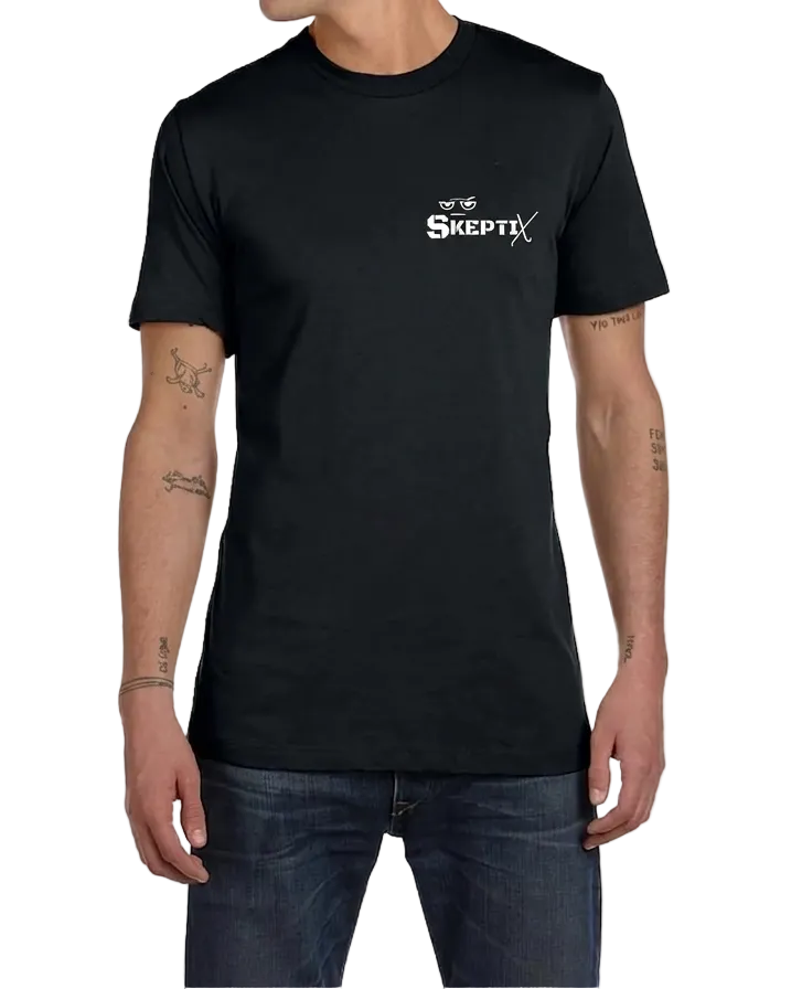 SKEPTIX Question Everything Tee - Black
