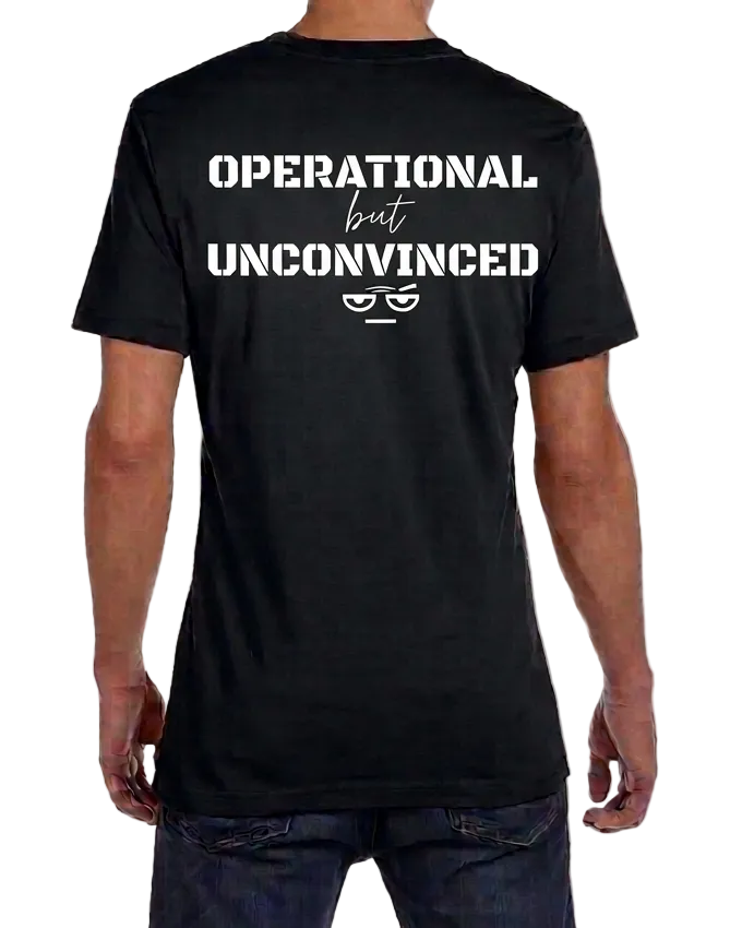 SKEPTIX Unconvinced Tee - Black