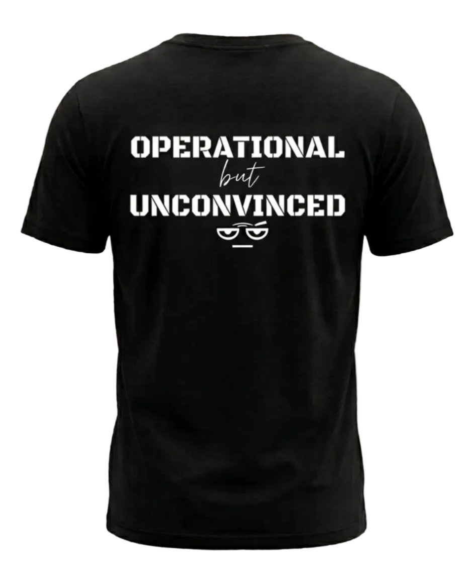 SKEPTIX Unconvinced Tee - Black